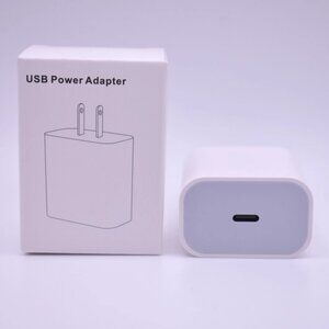 USB Type C Wall Charger Outlet 20W 1 Qty. Phone Charger Universal Charger